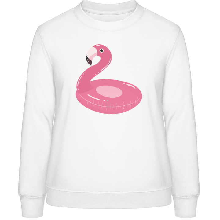 Flamingo Inner Tube Frauen Sweatshirt 0 image