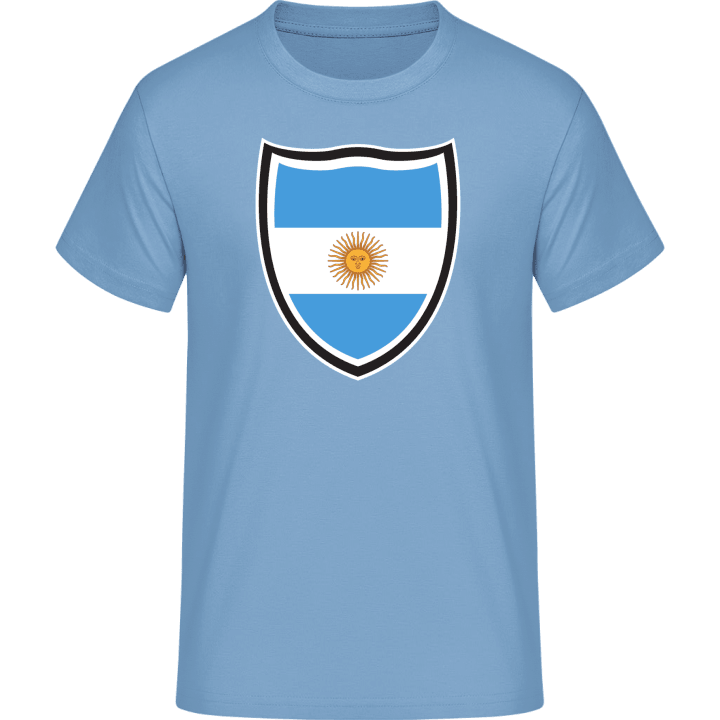 Argentina Flag Shield T-Shirt 0 image