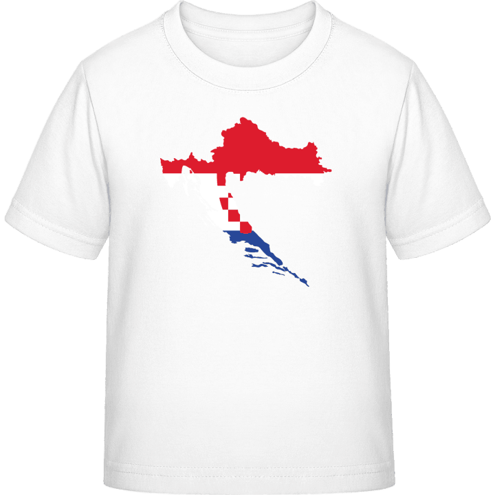 Kroatien Landkarte Kinder T-Shirt contain pic