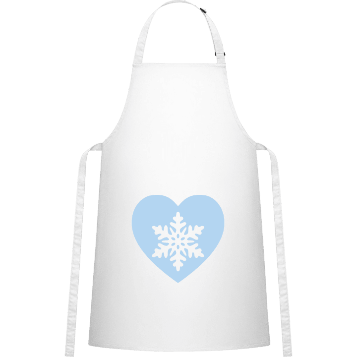 Snowflake Heart Kitchen Apron 0 image