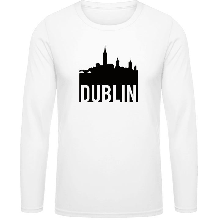 Dublin Skyline Shirt met lange mouwen contain pic