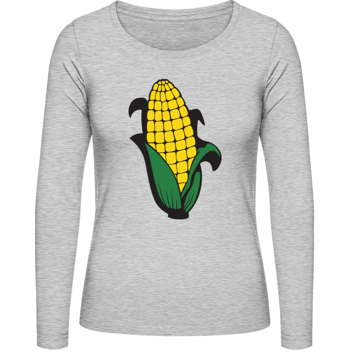 Corn Vrouwen Lange Mouw Shirt contain pic