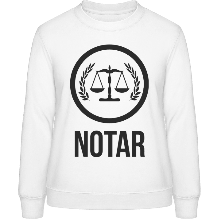 Notar Frauen Sweatshirt contain pic
