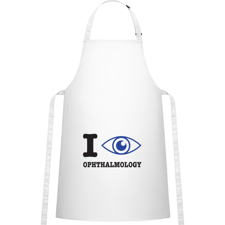 I Love Ophthalmology Tablier de cuisine contain pic