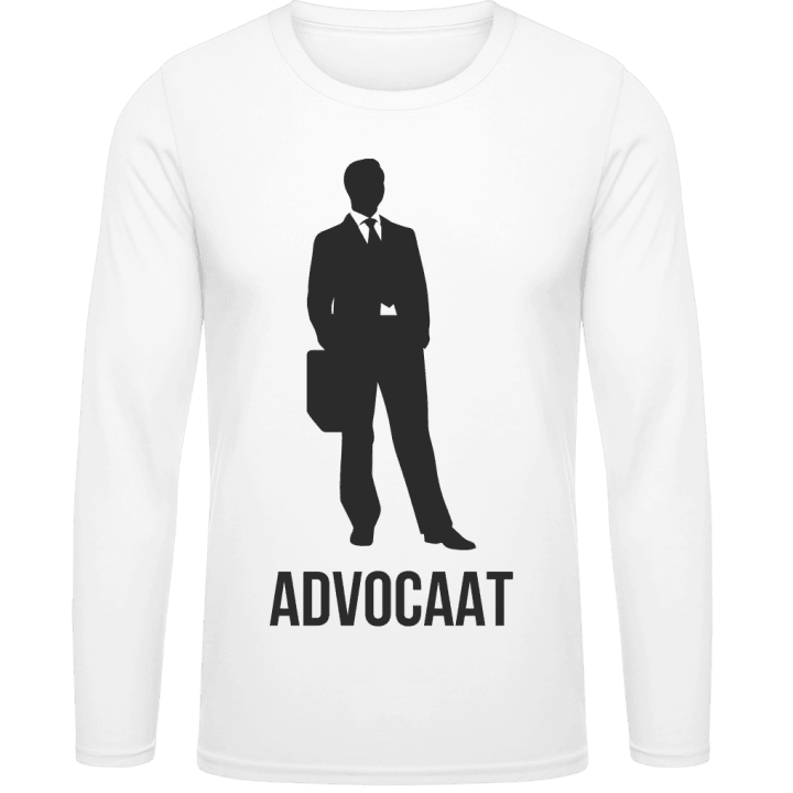 Advocaat Silhouette Shirt met lange mouwen contain pic