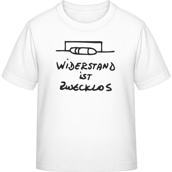 Widerstand ist zwecklos T-shirt pour enfants contain pic