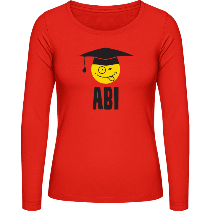 ABI Smiley Vrouwen Lange Mouw Shirt contain pic