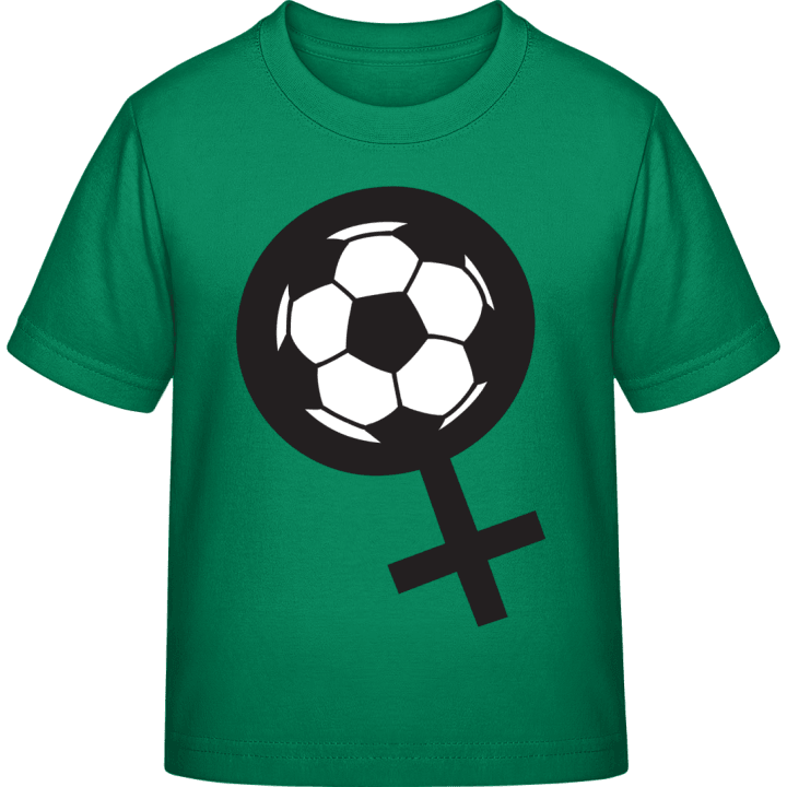 Women's Football T-skjorte for barn contain pic