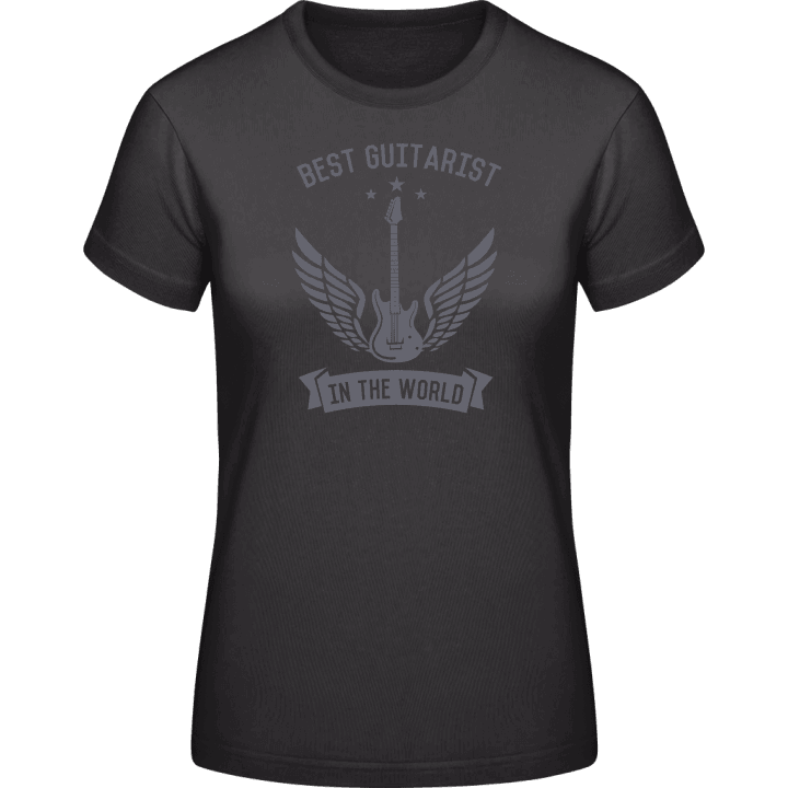 Best Guitarist In The World T-shirt pour femme contain pic