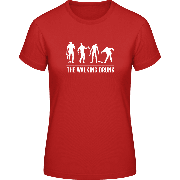 Drunk Party Zombies T-shirt för kvinnor contain pic