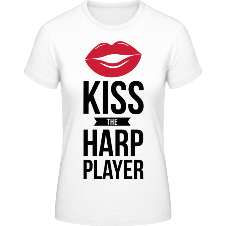 Kiss The Harp Player T-skjorte for kvinner 0 image
