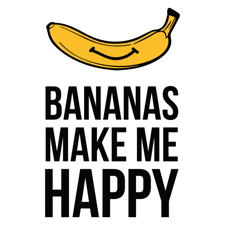 Bananas Make me Happy Vrouwen Hoodie 0 image