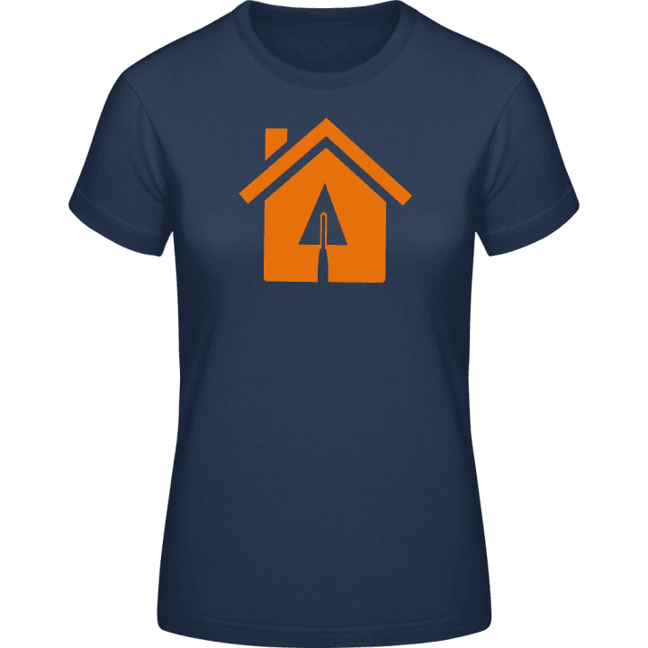 House Construction T-shirt för kvinnor contain pic