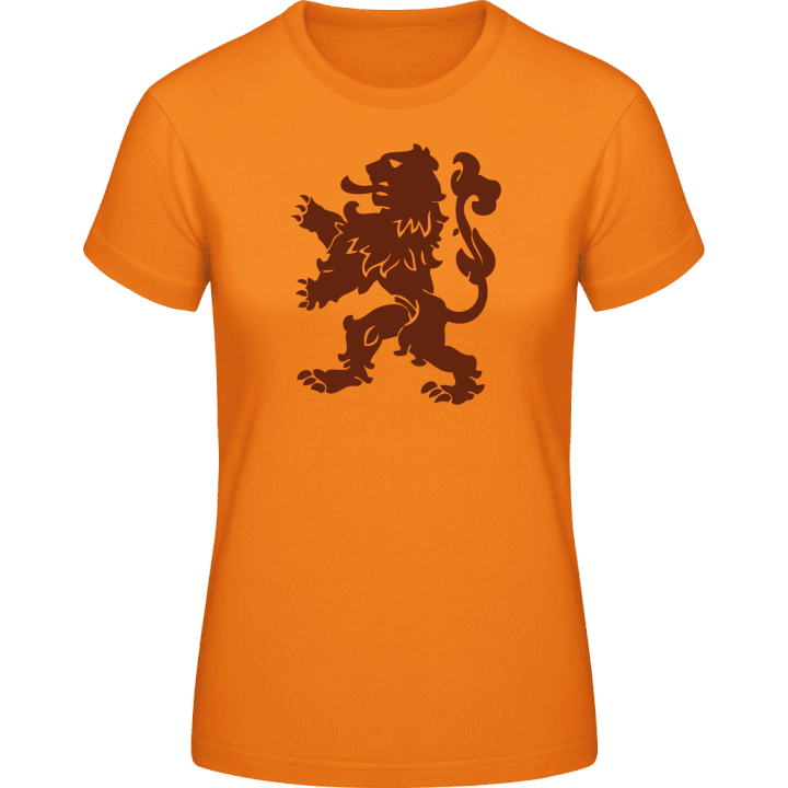 Lion Crest T-shirt för kvinnor contain pic