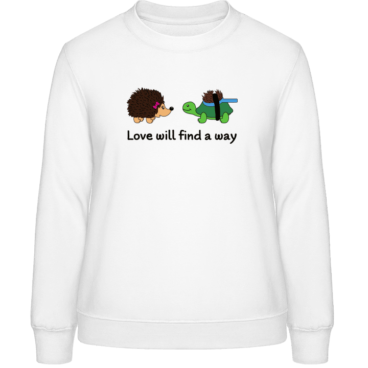 Love Will Find A Way Frauen Sweatshirt contain pic