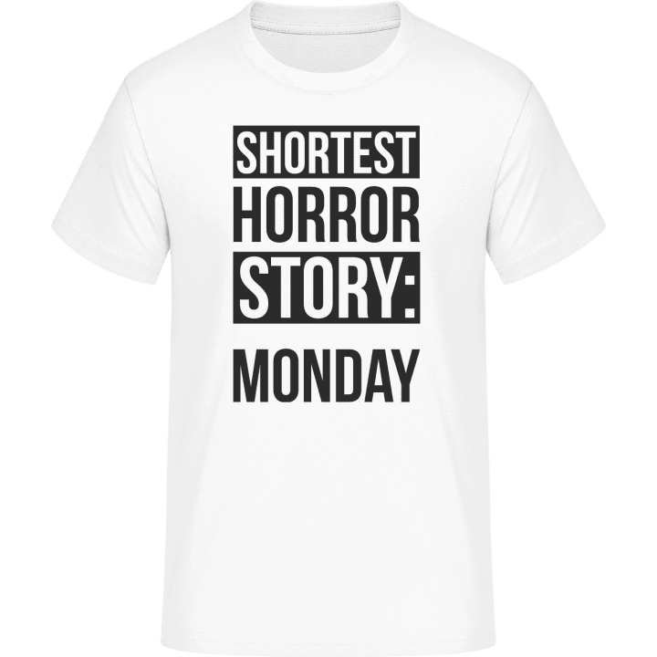 Shortest Horror Story Monday T-Shirt 0 image