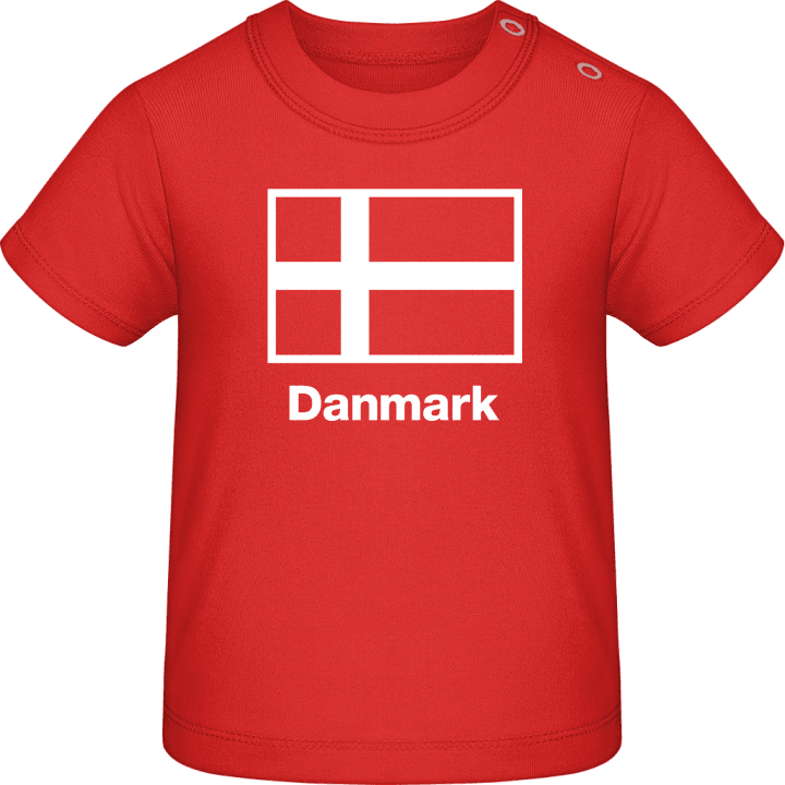 Danmark Flag T-shirt bébé contain pic