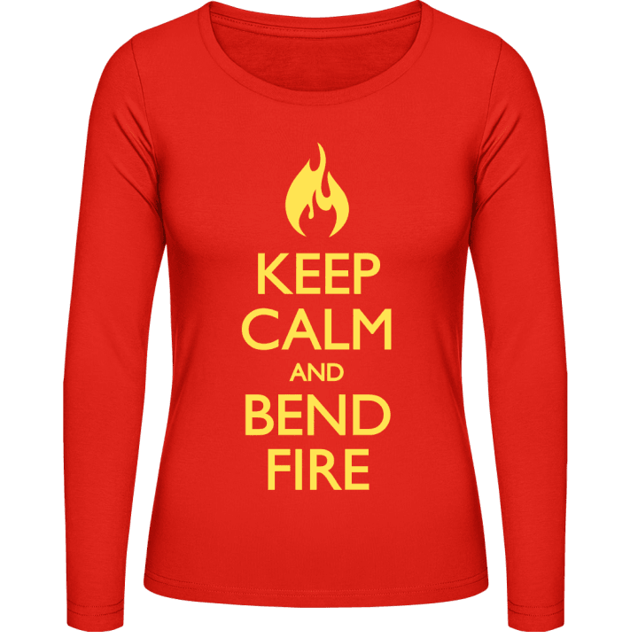 Bend Fire Camicia donna a maniche lunghe 0 image