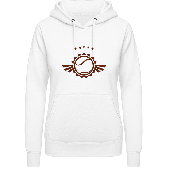 Tennis Ball Winged Logo Women Hoodie contain pic