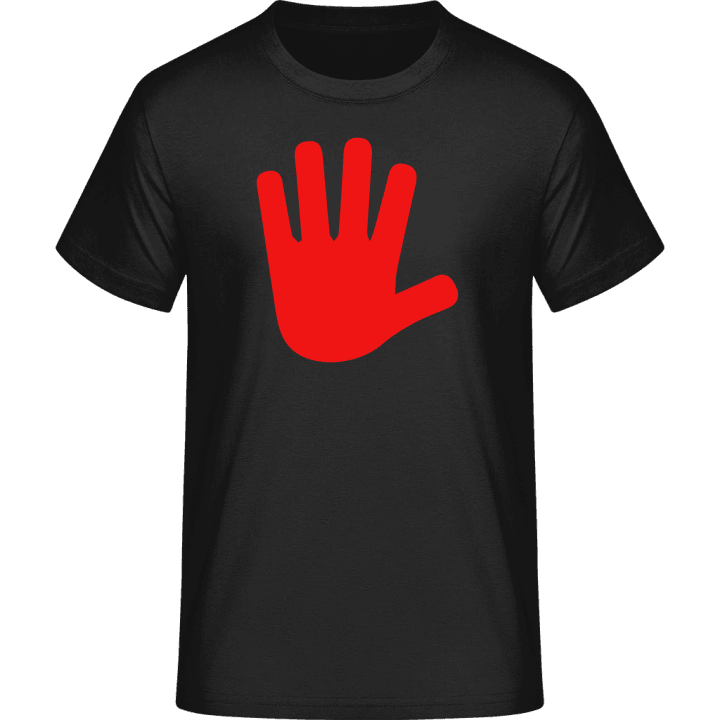 Stop Hand Camiseta contain pic