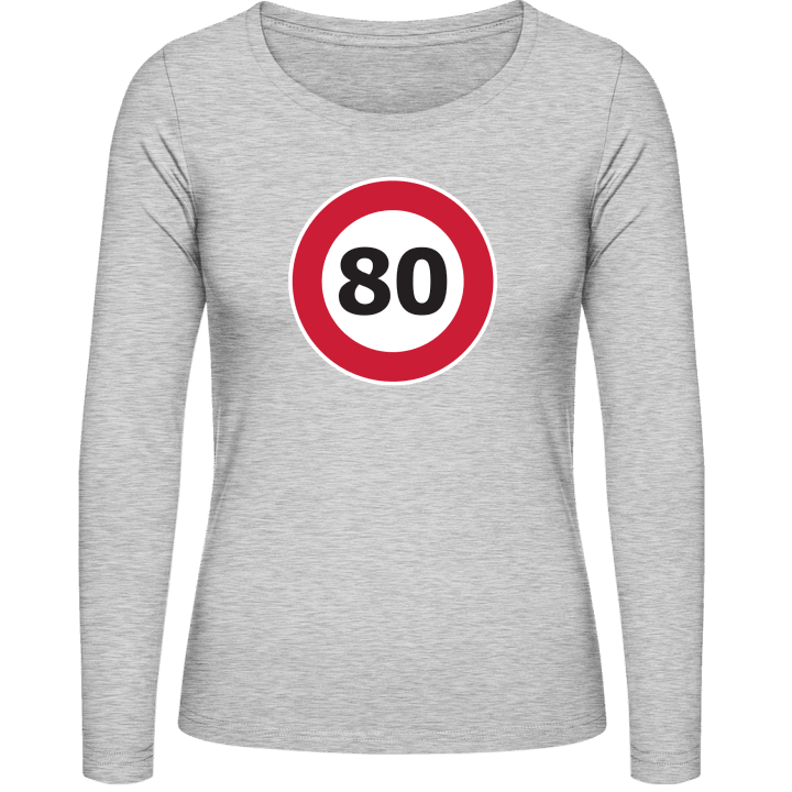 80 Speed Limit Frauen Langarmshirt 0 image