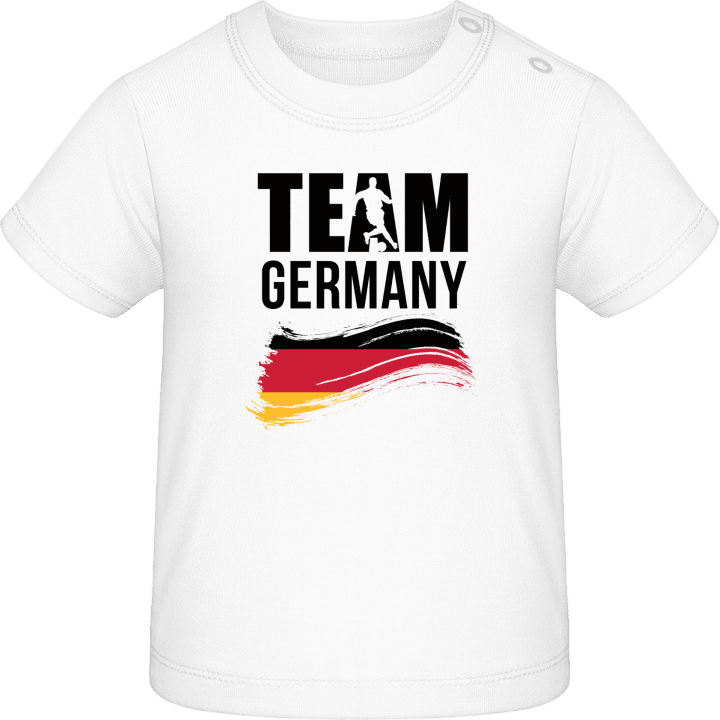 Team Germany Illustration Baby T-skjorte contain pic