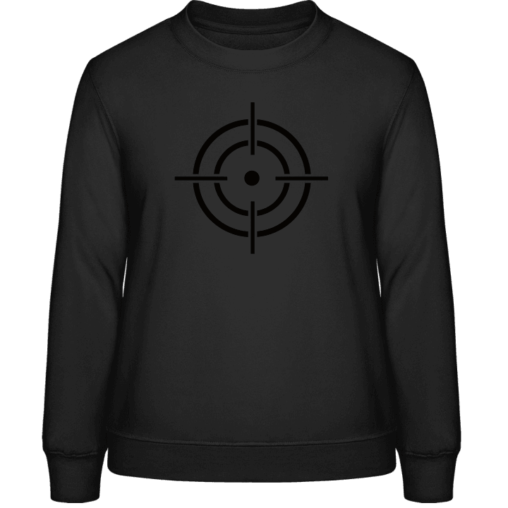 Shooting Target Logo Sweatshirt för kvinnor contain pic