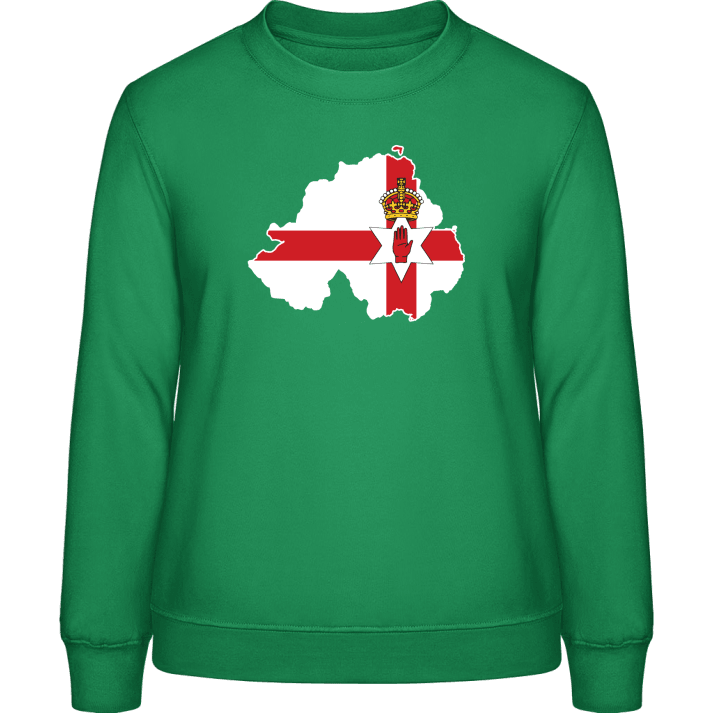 Northern Ireland Map Sweatshirt för kvinnor 0 image