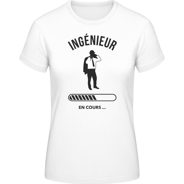Ingènieur en cours T-shirt för kvinnor 0 image