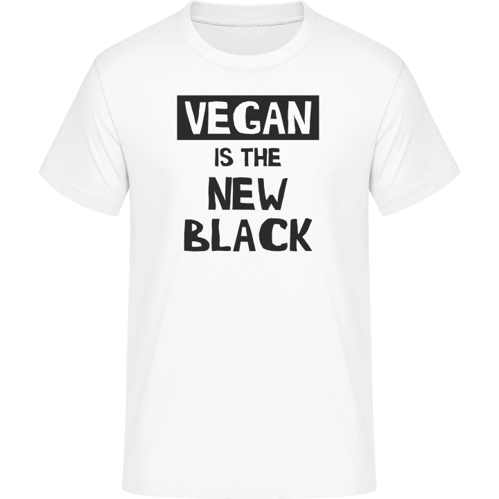 Vegan Is The New Black T-Shirt contain pic