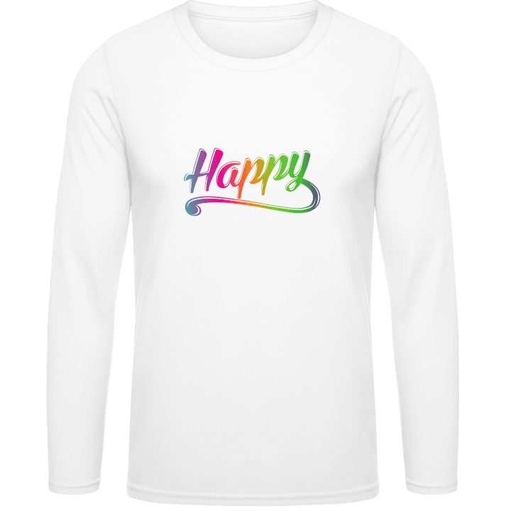 Happy Logo T-shirt à manches longues contain pic