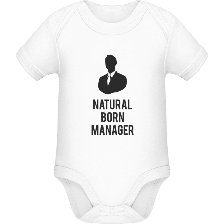 Natural Born Manager Baby Romper 0 image