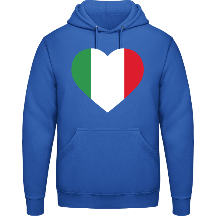 Italy Heart Flag Huvtröja 0 image