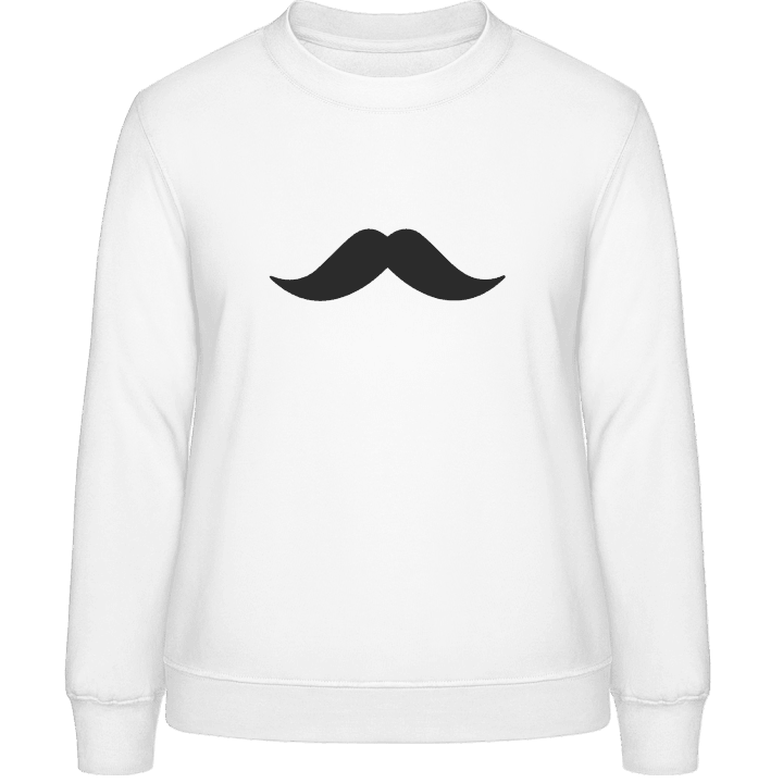 Mustasch Sweatshirt för kvinnor contain pic