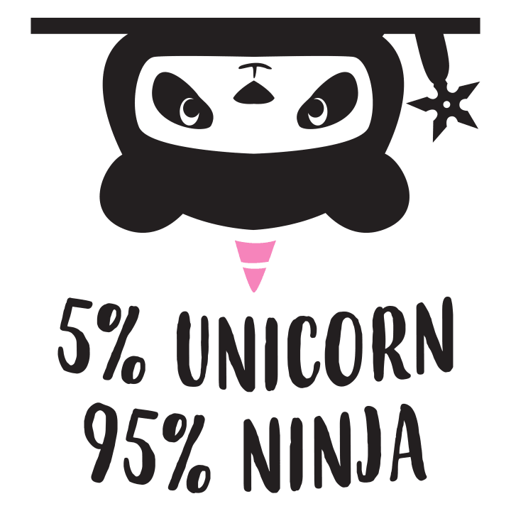 Unicorn Ninja Panda Vrouwen T-shirt 0 image