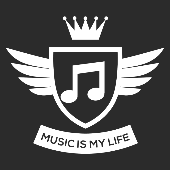 Music Is My Life Angel Wings T-skjorte 0 image