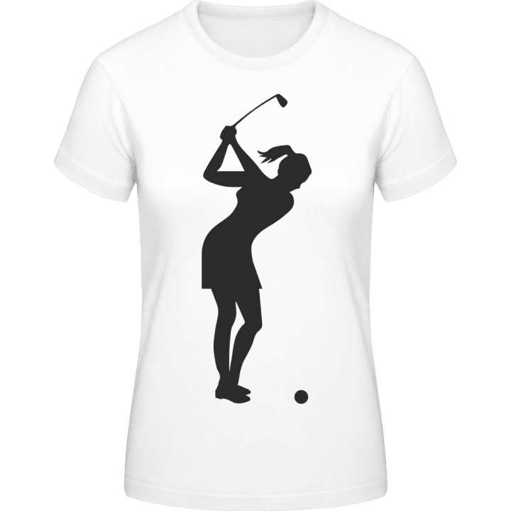 Golfing Woman T-shirt til kvinder 0 image