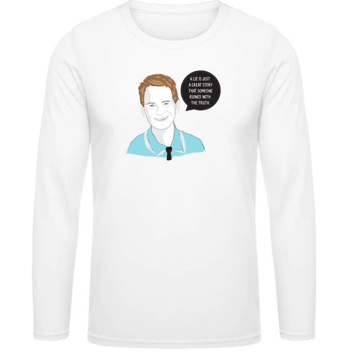 A Lie is just a Great Story Shirt met lange mouwen 0 image