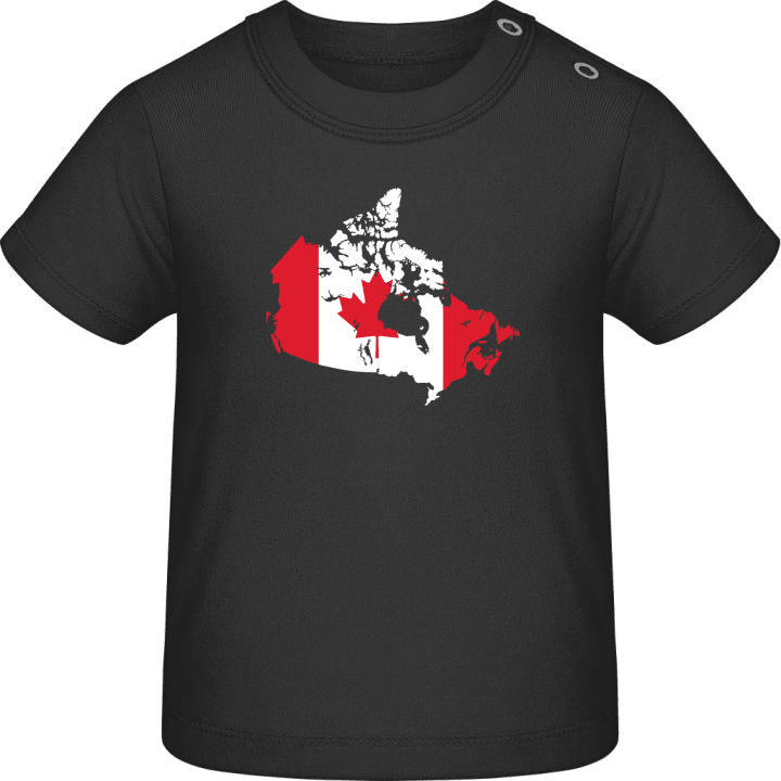 Canada Map T-shirt för bebisar contain pic