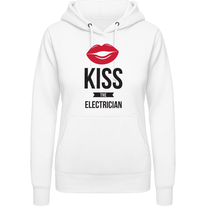 Kiss The Electrician Hoodie för kvinnor contain pic