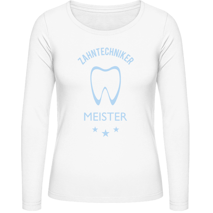 Zahntechniker Meister T-shirt à manches longues pour femmes contain pic