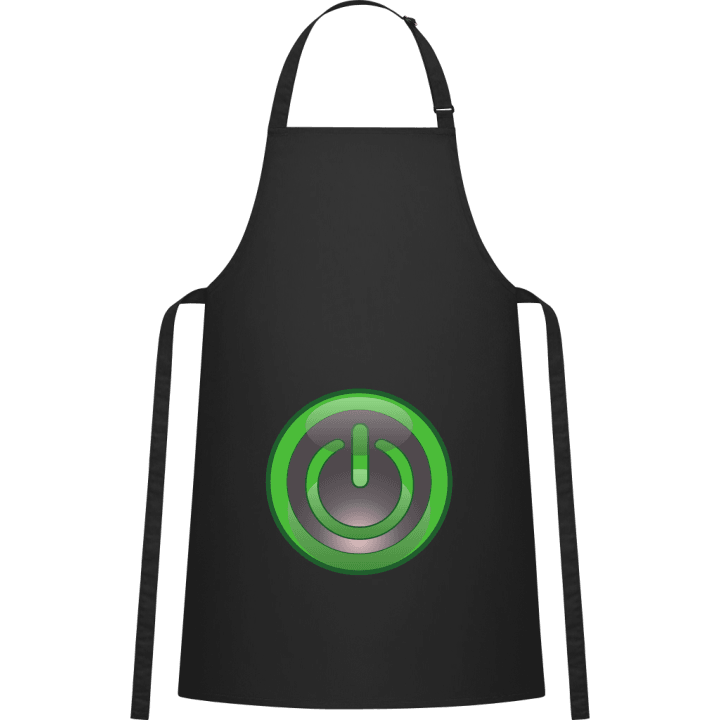 Power Button Superhero Förkläde för matlagning contain pic