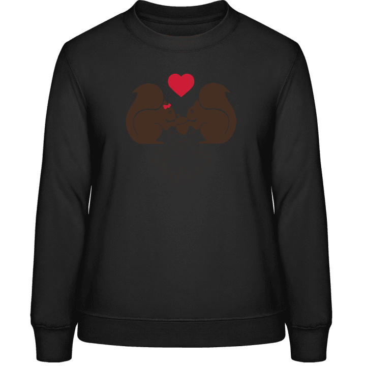 Squirrels In Love Sweatshirt för kvinnor contain pic