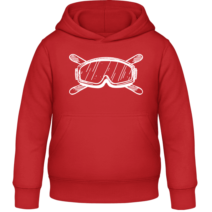 Snowboard Sking Goggle Barn Hoodie contain pic