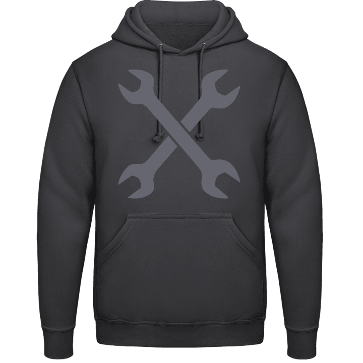 Crossed Wrench Hoodie contain pic