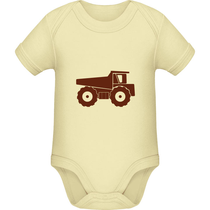 Monster Tip-Truck Baby romperdress contain pic