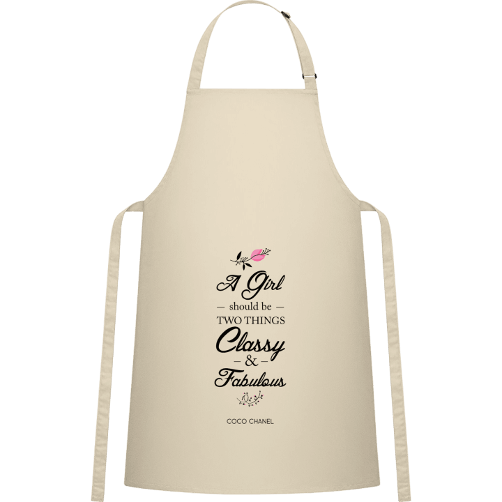 A Girl Should be Classy and Fabulous Kitchen Apron 0 image
