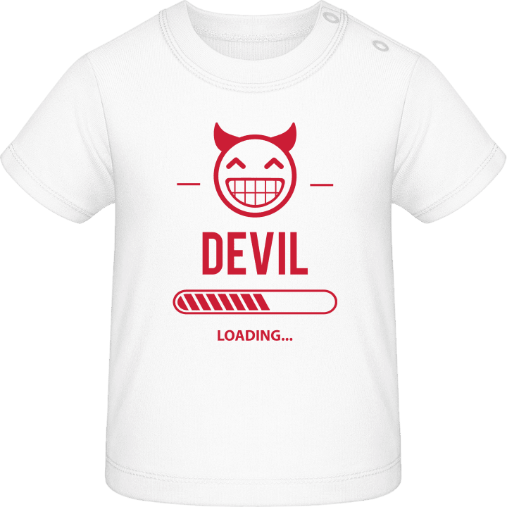 Devil Loading Camiseta de bebé contain pic