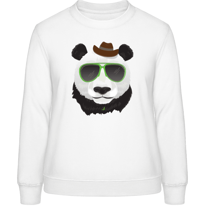 Hipster Panda Vrouwen Sweatshirt 0 image