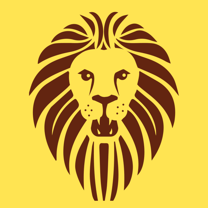 Lion Face Simple T-paita 0 image